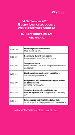 Starnberg bewegt mit verkaufsoffenem Sonntag